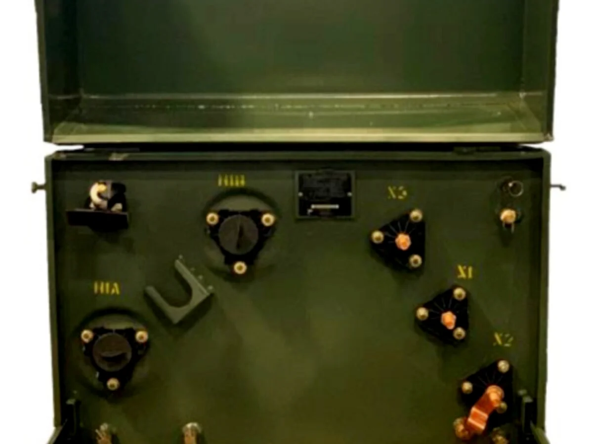 Single Phase Pad Mounted Transformer - Interior Control Panel